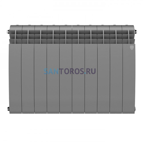 Радиатор Royal Thermo 500 х 10 секций BiLiner Silver Satin биметаллический секционный НС-1176315